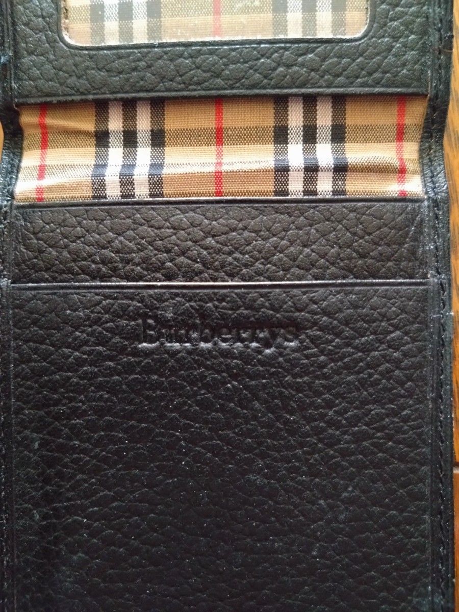 超美品》BURBERRY バーバリー マネークリップ ノバチェック 本革