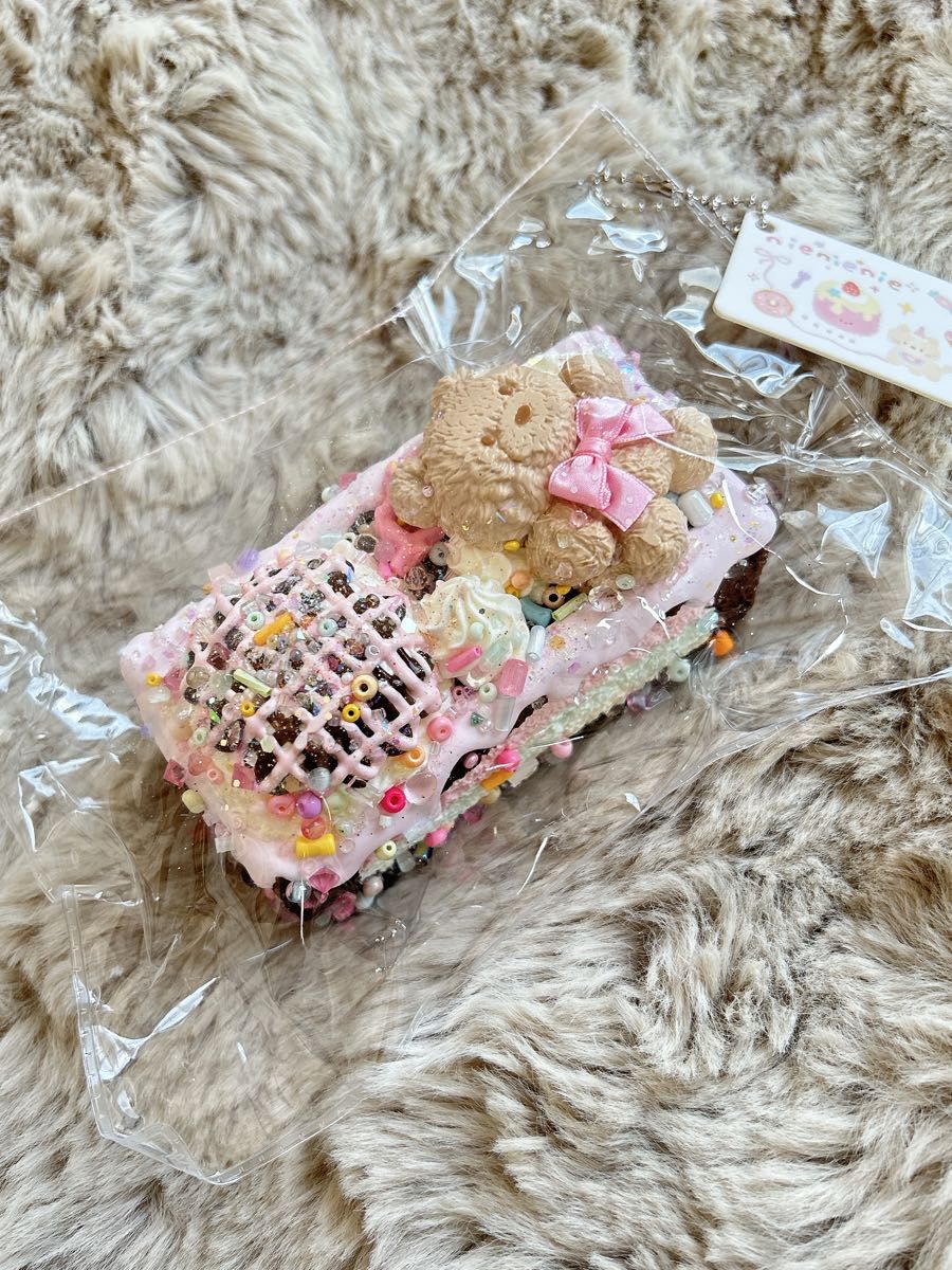 nienienie スクイーズ ケーキ ピンク デコレーション ゆめかわ | Shop