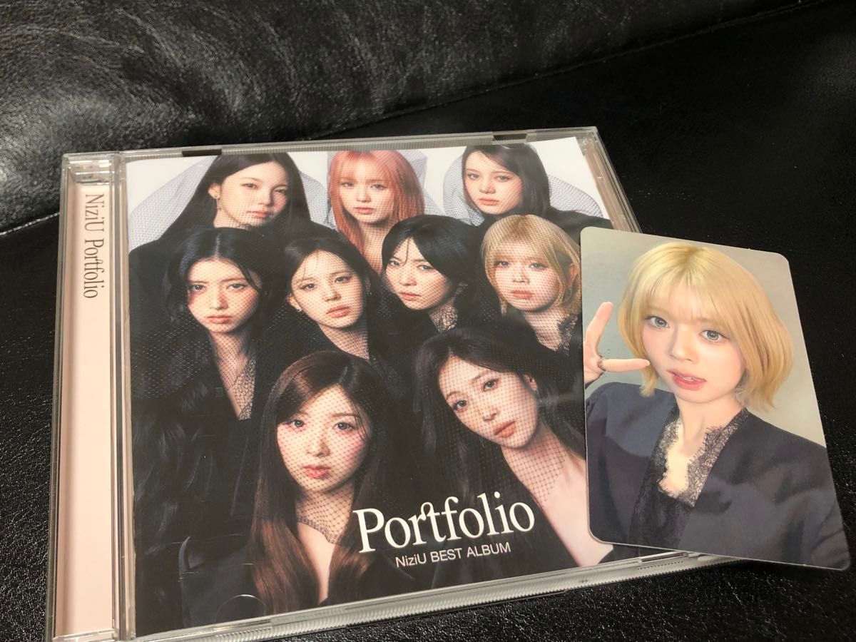 NiziU CD 通常盤 BEST ALBUM Portfolio トレカ シリアル無し | Shop at