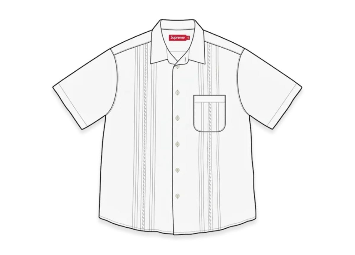 トップス Supreme Pintuck S/S Shirt White S Supreme Pintuck S/S Shirt White シュプリーム ピンタック 半袖シャツ