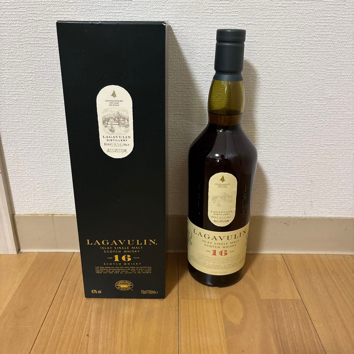 ラガヴーリン 16年 LAGAVULIN ウイスキー 700ml 旧ボトル 古酒