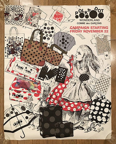 comme des garcons poster