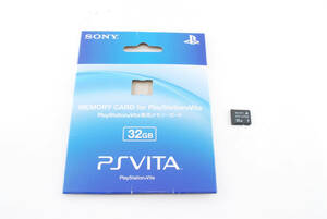 新品同様 SONY PSVita メモリーカード 32GB PlayStation Vita PSVITA PS ソニー プレステ ビタ