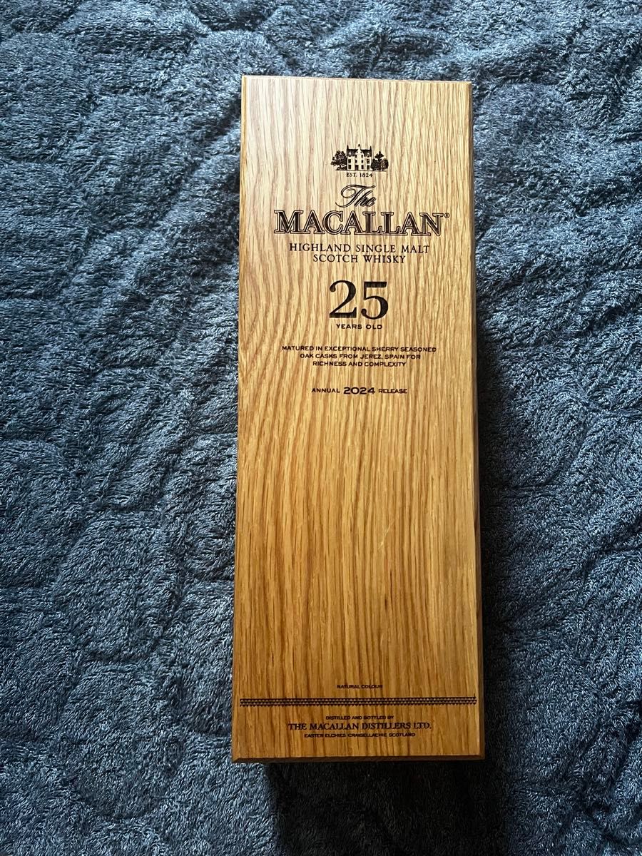 The Macallan 25年 シングルモルトウイスキー 700ml 【空瓶】 | Shop