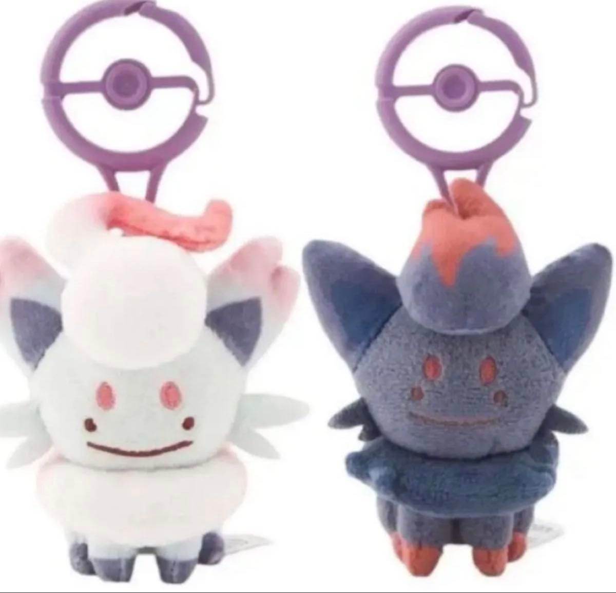 新品タグ付き)ポケモンセンター へんしん！メタモン ゾロア ぬいぐるみ