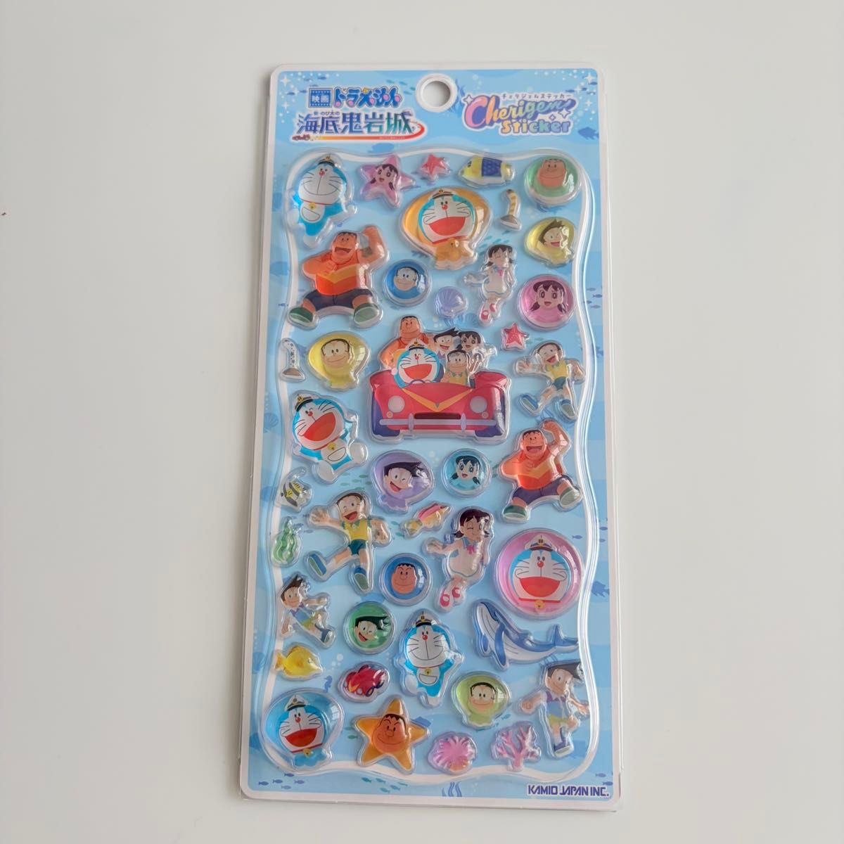 お文具といっしょ チェリジェムステッカー カミオジャパン シール