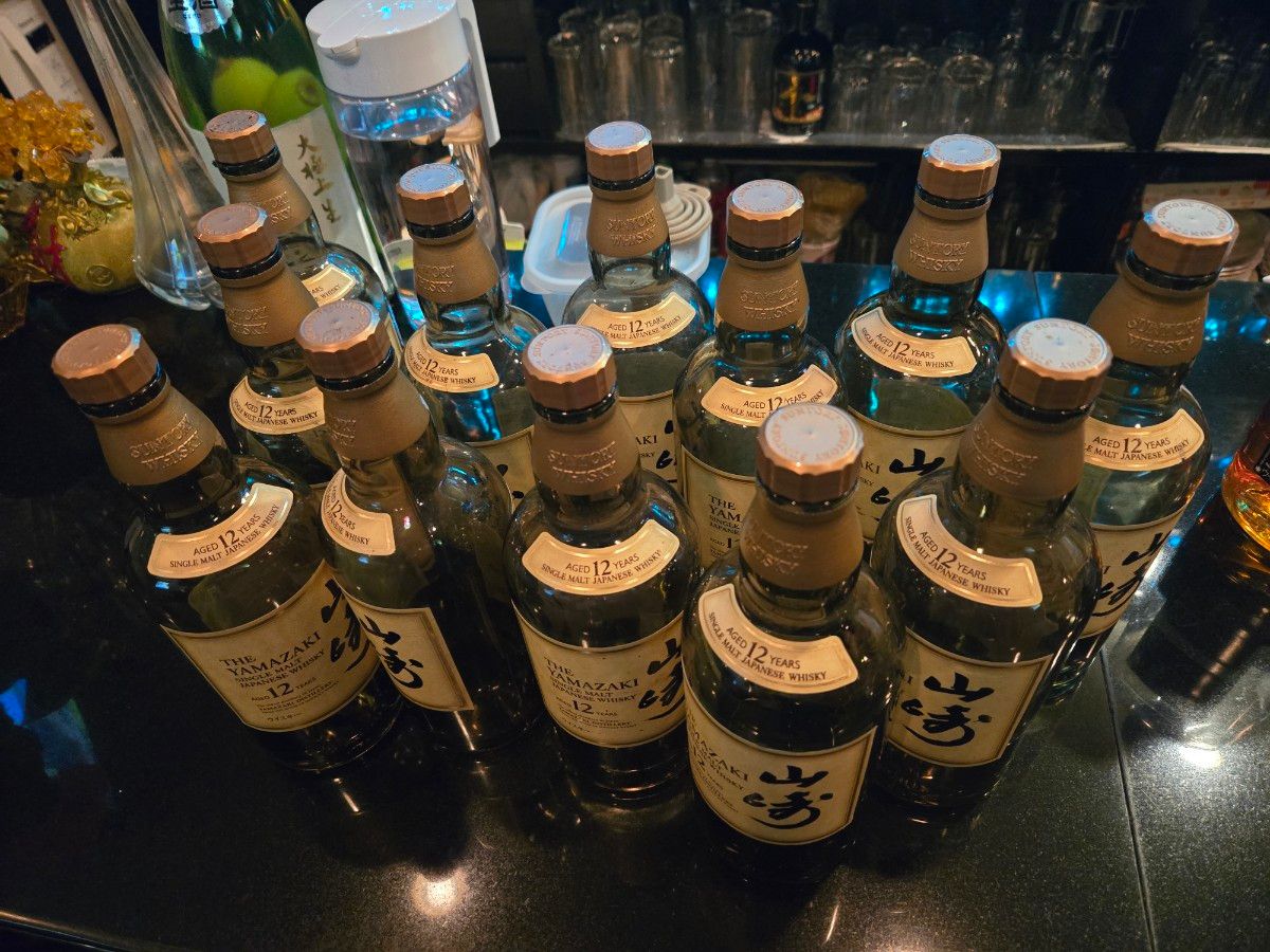 山崎 シングルモルトウイスキー・シェリーカスク 700ml（空瓶） 2009年