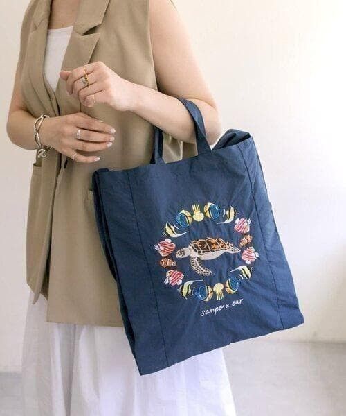 美品 ear PAPILLONNER SUMI STYLE 巾着 トートバッグ 刺繍 | Shop at 