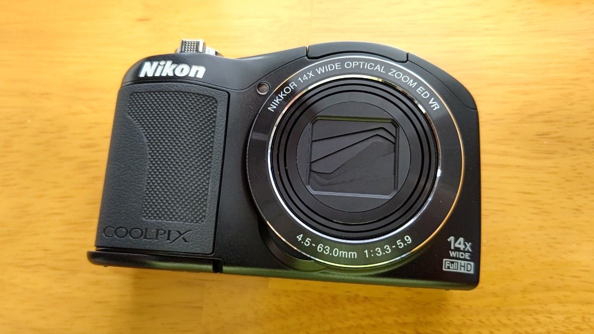 美品 箱付き Nikon COOLPIX L610 ブラック 単3電池 | Shop at