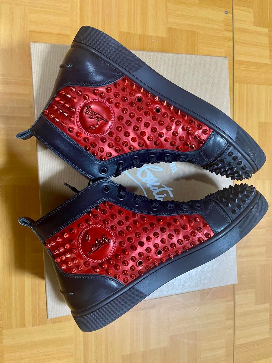 クリスチャンルブタン Christian Louboutin スタッズ ローファー
