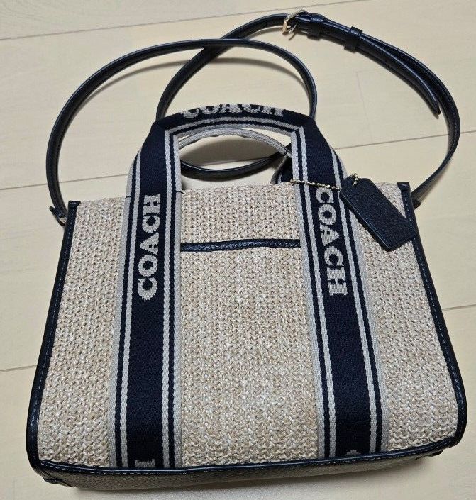 COACH コーチ デンプシー 2way トートバッグ マルチ グリーン COACH コーチ デンプシー 2way トートバッグ マルチ グリーン