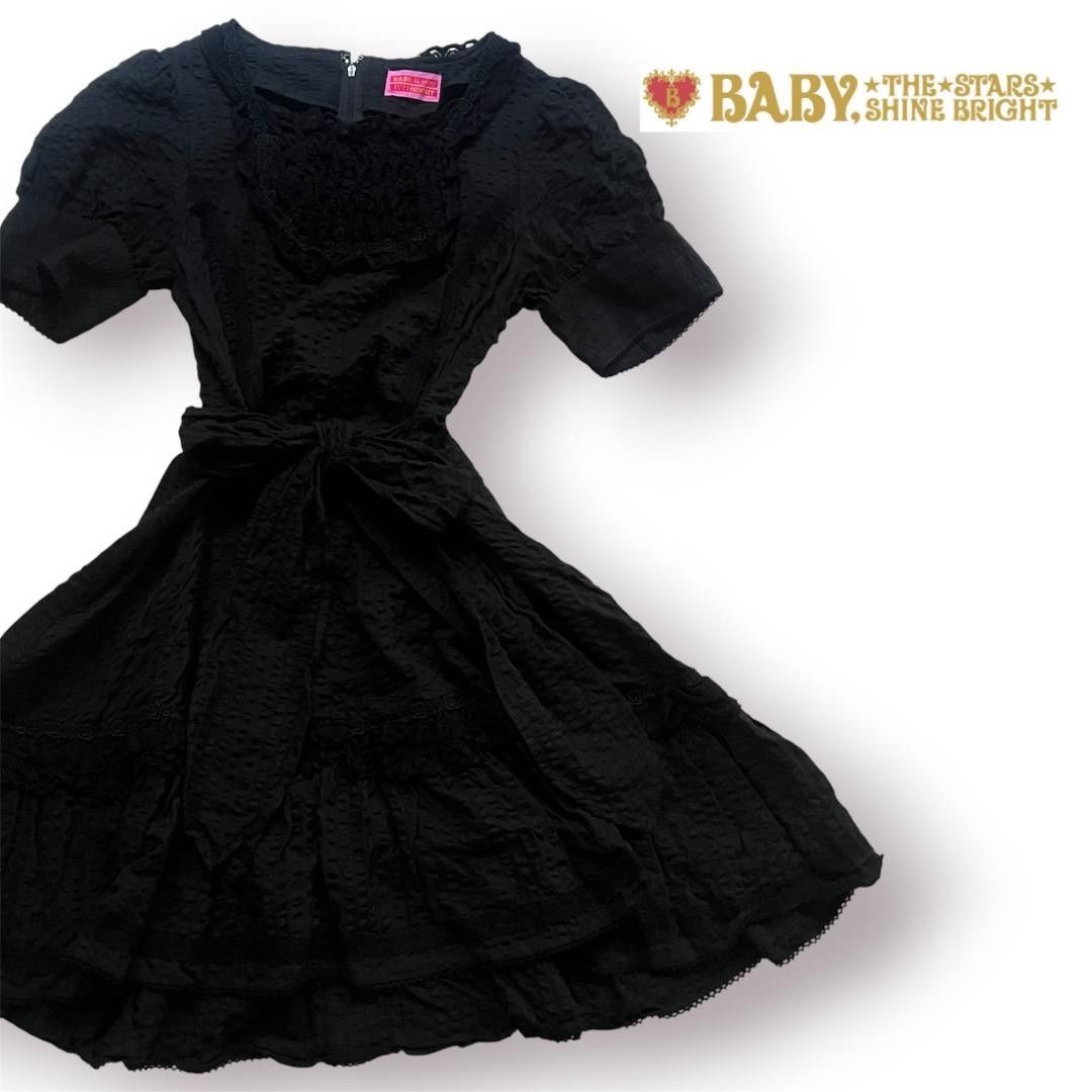 Preview of 【美品】BABY ベイビーザスターズシャインブライト jsk フレア