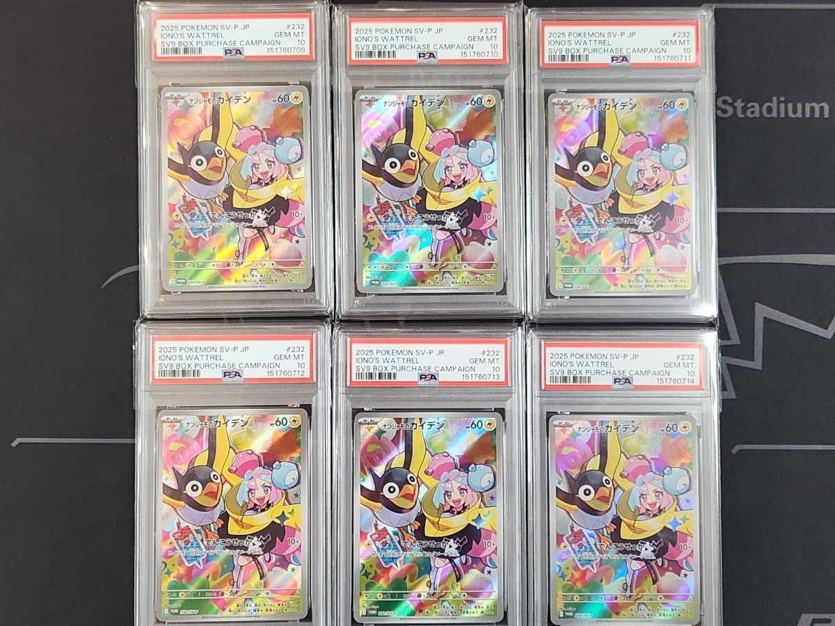 ナンジャモのタイカイデン AR 2連番 PSA10 ポケモンカード | Shop at