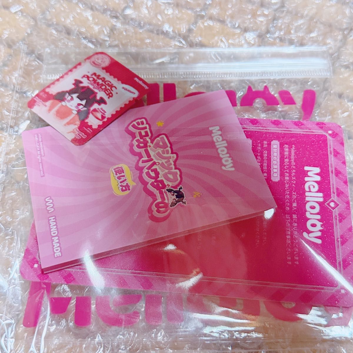 mellojoy メロジョイ スクイーズ マジックパウダー2つ 入れ替え袋2枚