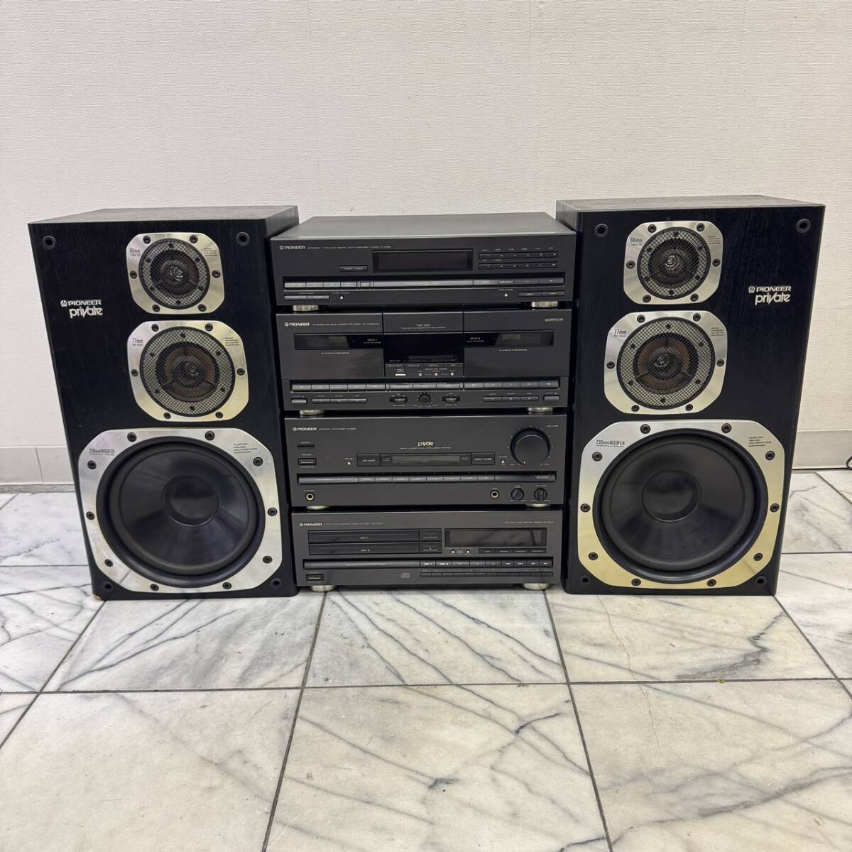 d*y様 【美品完品】Pioneer コンポシステム 一式 パイオニアシステムコンポ