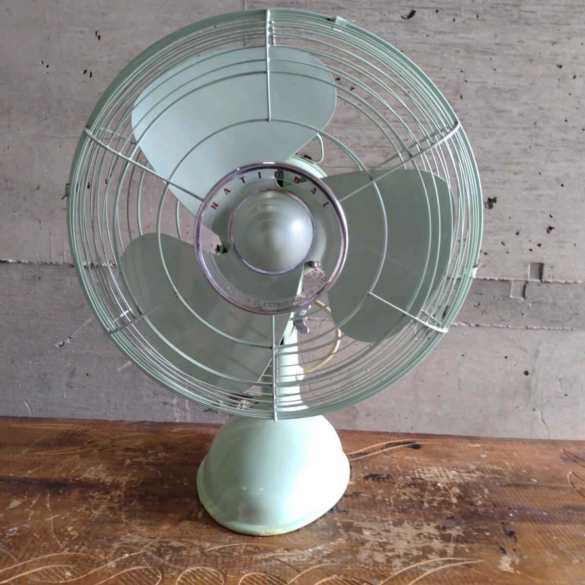 昭和レトロ扇風機ナショナル