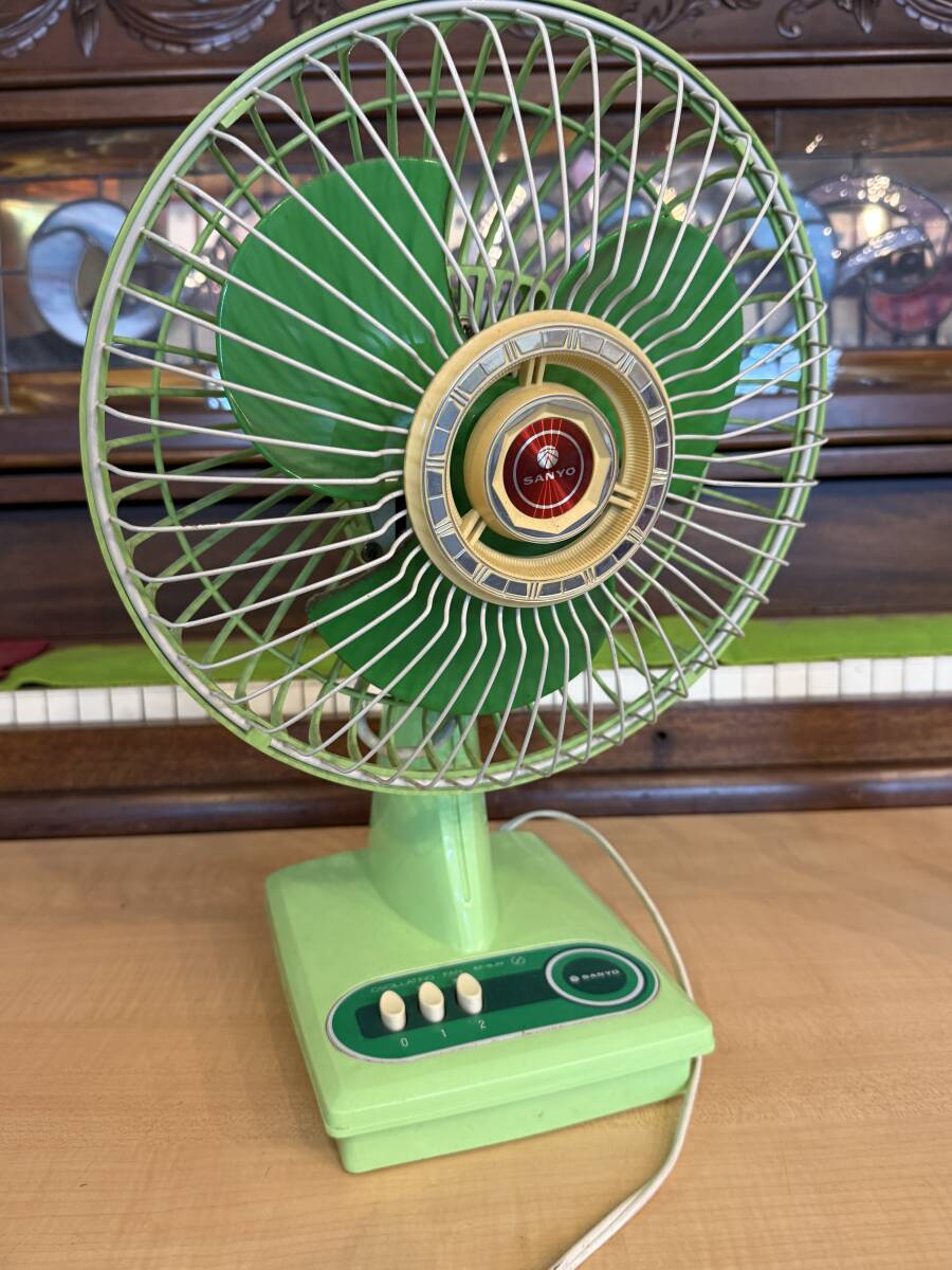 扇風機レトロ卓上