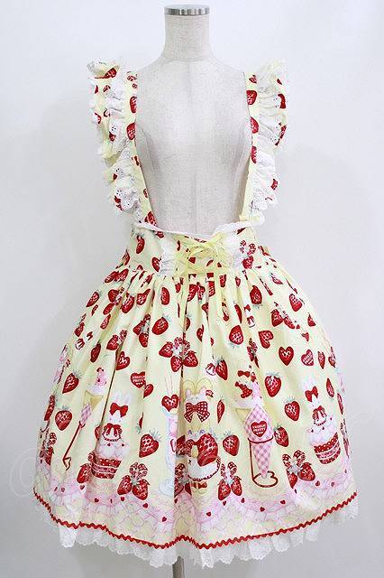 Preview of Angelic Pretty / Lyrical Bunny Parlorスカート Free イエロー H-26-07-25-1002-AP-SK-NS-ZH