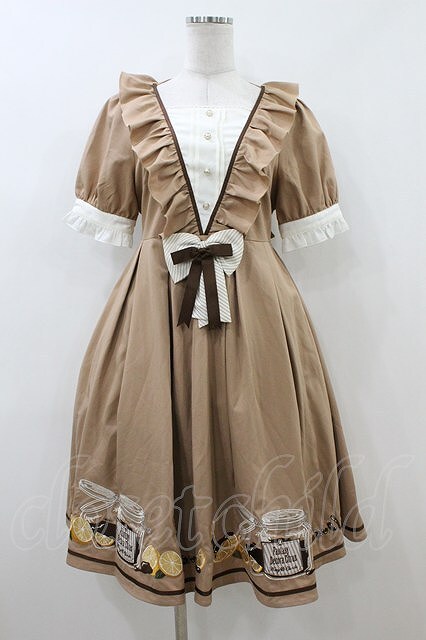 Preview of Amavel / Sweet Dip Citrusワンピース Free ブラウン H-26-08-06-013-CA-OP-NS-ZH