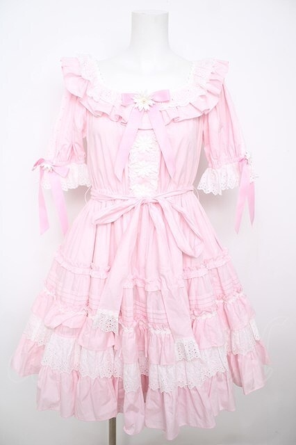 Preview of Angelic Pretty / Margaret Dreamワンピース ピンク Y-26-07-27-082-AP-OP-SZ-ZY