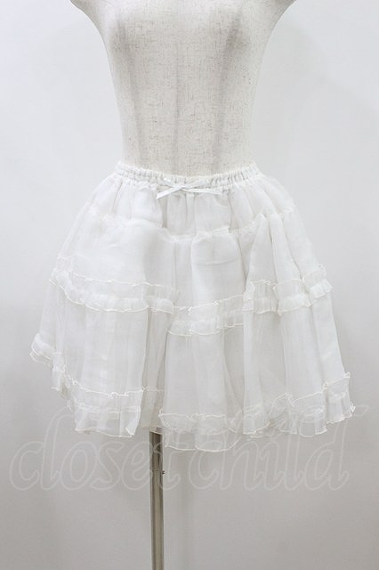Preview of Angelic Pretty / オーガンジーパニエ Free オフ H-26-08-22-1041-AP-SK-NS-ZH