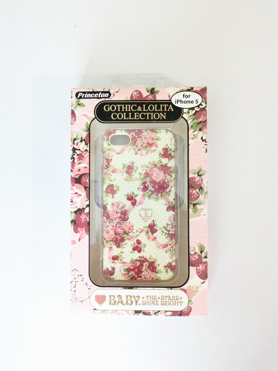 Preview of 【未開封】BABY THE STARS SHINE BRIGHT iPhone 5 ケース ローズ柄