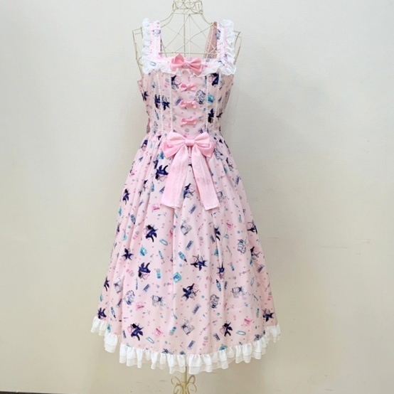 Preview of Metamorphose Temps de Fille Medicine of love～恋のおくすり～ ジャンパースカート レディース M～L相当 ピンク トップス IL19985■