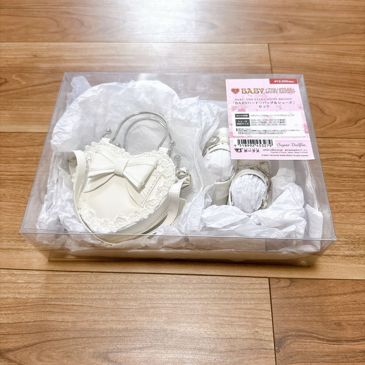 Preview of BABY, THE STARS SHINE BRIGHTコラボ ボークス BABYハートバッグ＆シューズ セット