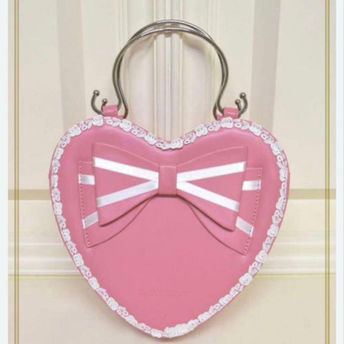 Preview of BABY, the stars shine bright リボンハートバッグ ピンク 新品 ベイビー