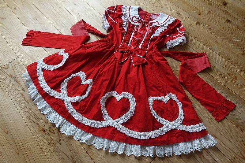 Preview of ANGELIC PRETTY Heartful OP DRESS アンジェリックプリティ ワンピース