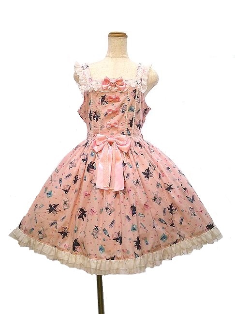 Preview of Metamorphose Medicine of love～恋のおくすり～ リボン ジャンパースカート JSK メタモルフォーゼ Metamor