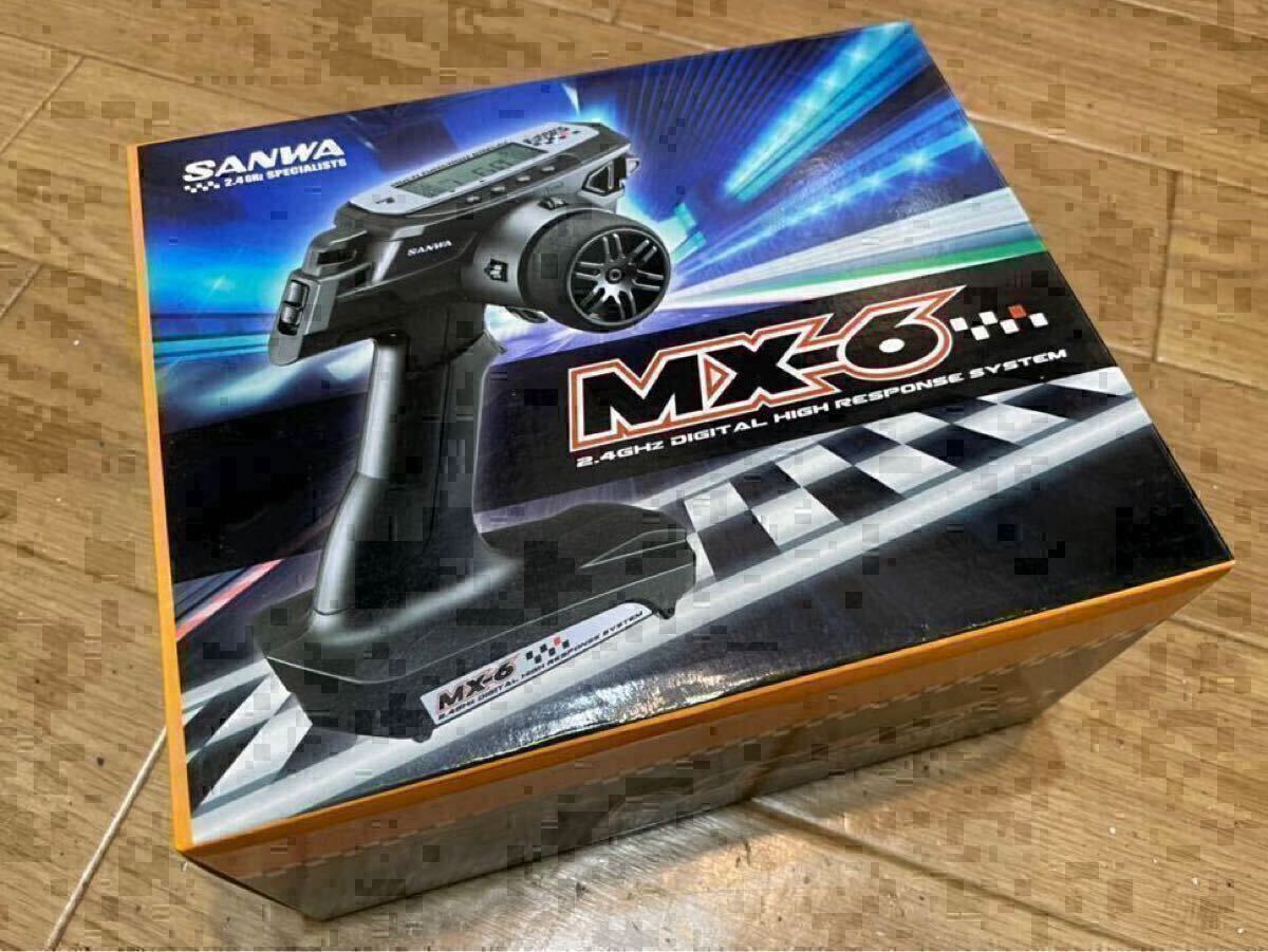 MX-6 SANWA サンワ プロポ 受信機付き SANWA MX-6 プロポ 送信機 受信機 中古セット | Shop at JDirectItems