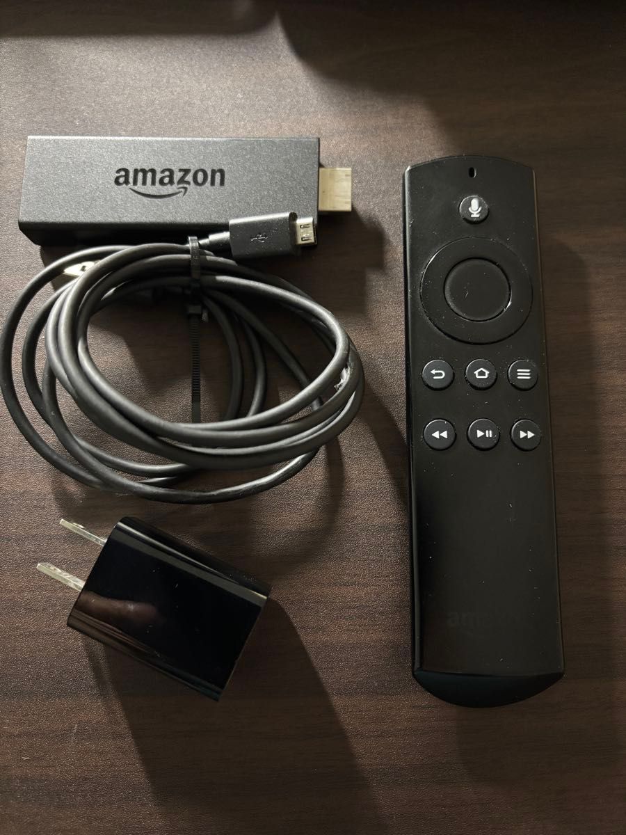 Amazon Fire TV Stick リモコン USBケーブル 電源アダプター セット