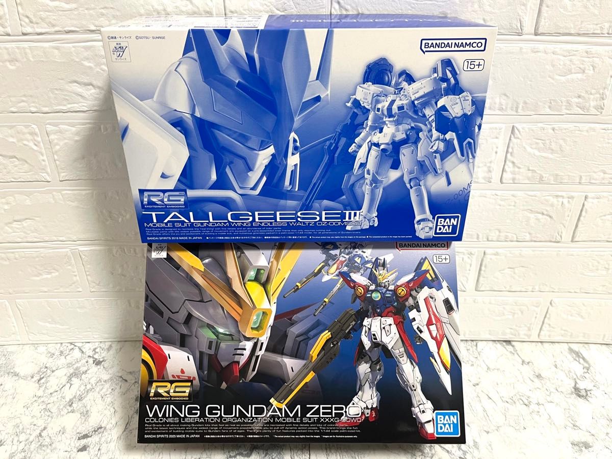 RG 1/144 ウイングガンダムゼロ & トールギス EW 2点セット ガンプラ