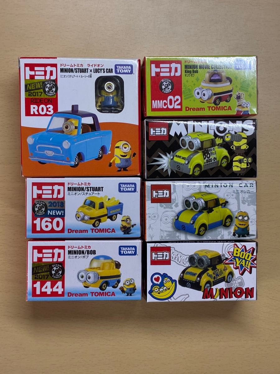 USJ限定トミカ ミニオンカー キングボブ&イーブル ミニオンカー