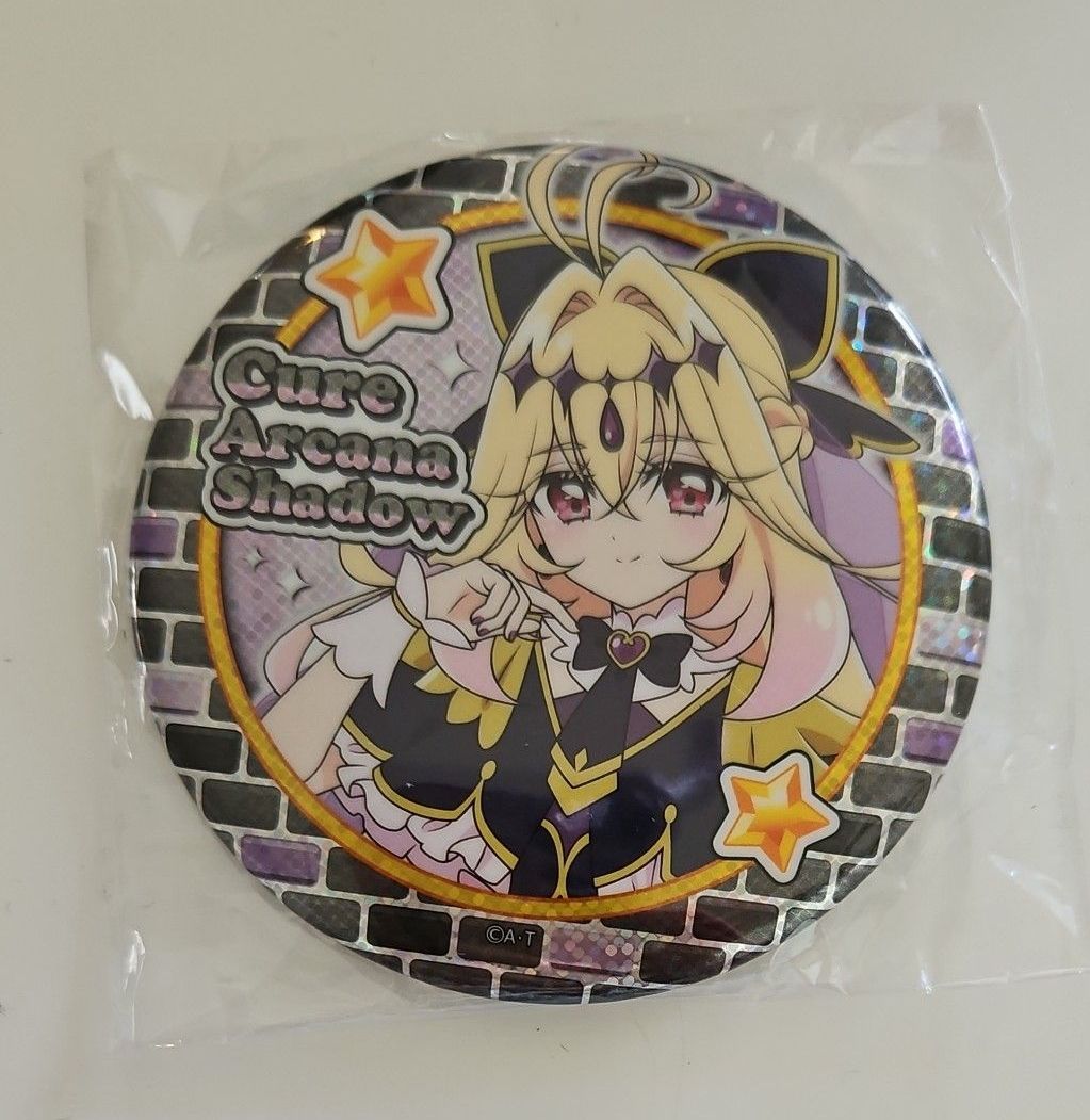 名探偵プリキュア BIGホログラム缶バッジ キュアアルカナシャドウ