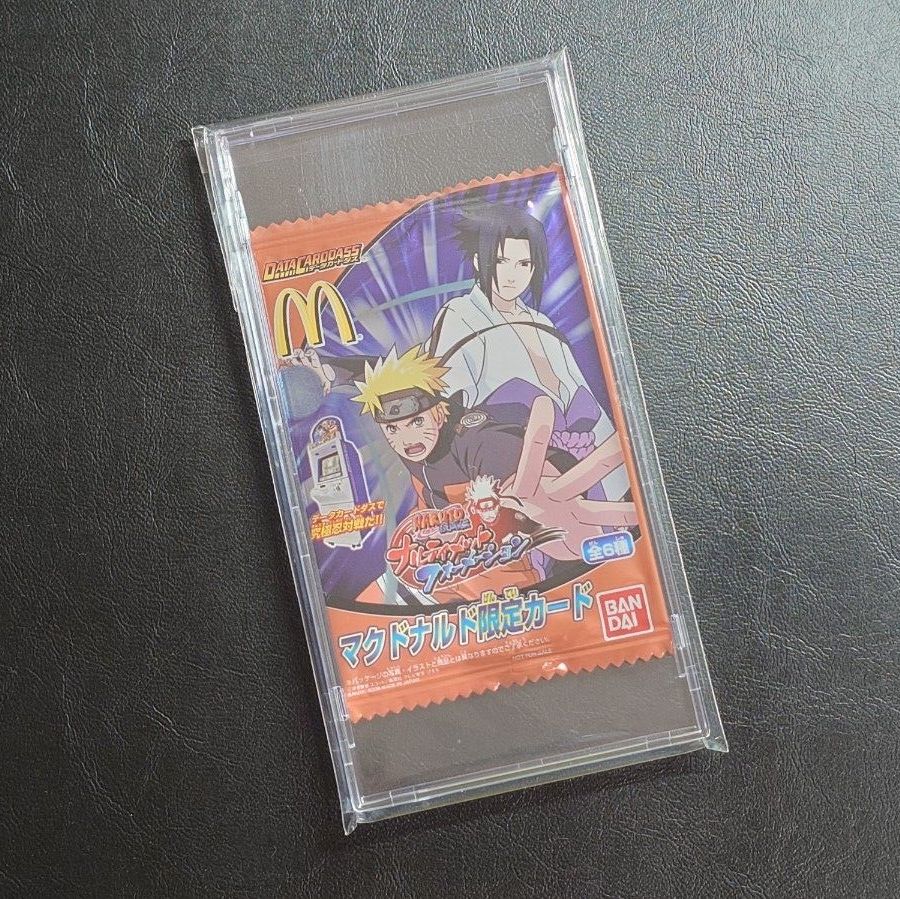 NARUTO ナルト 疾風伝 マクドナルド データカードダス 未開封 プロモ