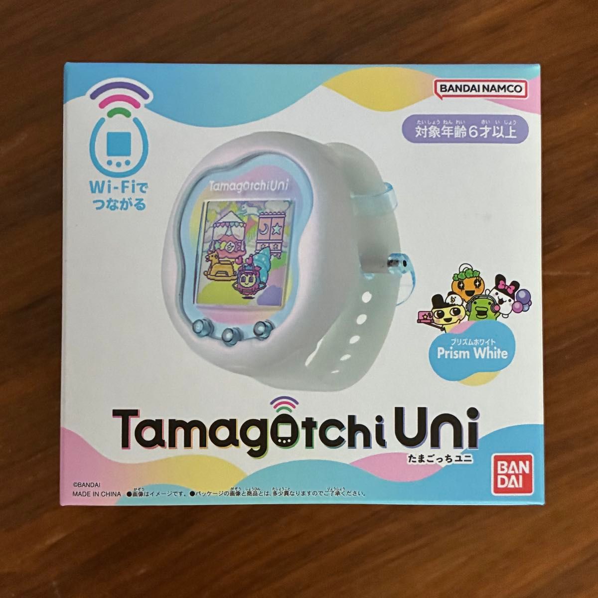 たまごっちユニ プリズムホワイト オーロラピンク Tamagotchi Uni