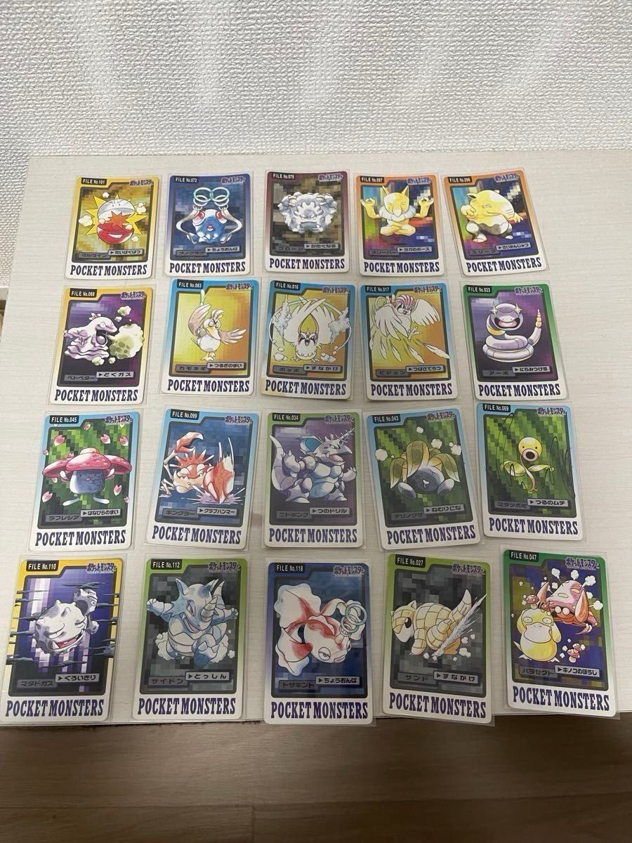 ポケモンジャンボカードダスWパート2台紙 ポケットモンスター 非売品