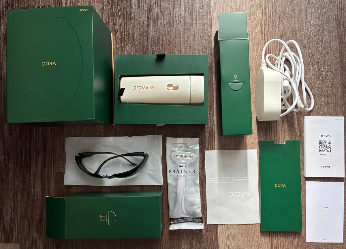 JOVS DORA 脱毛器 グリーン 家庭用光美容器 | Shop at JDirectItems