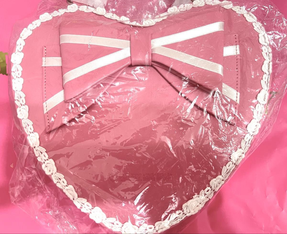 Preview of 新品 BABY, The Stars Shine Bright ハートリボンバッグ ピンク ロリィタ