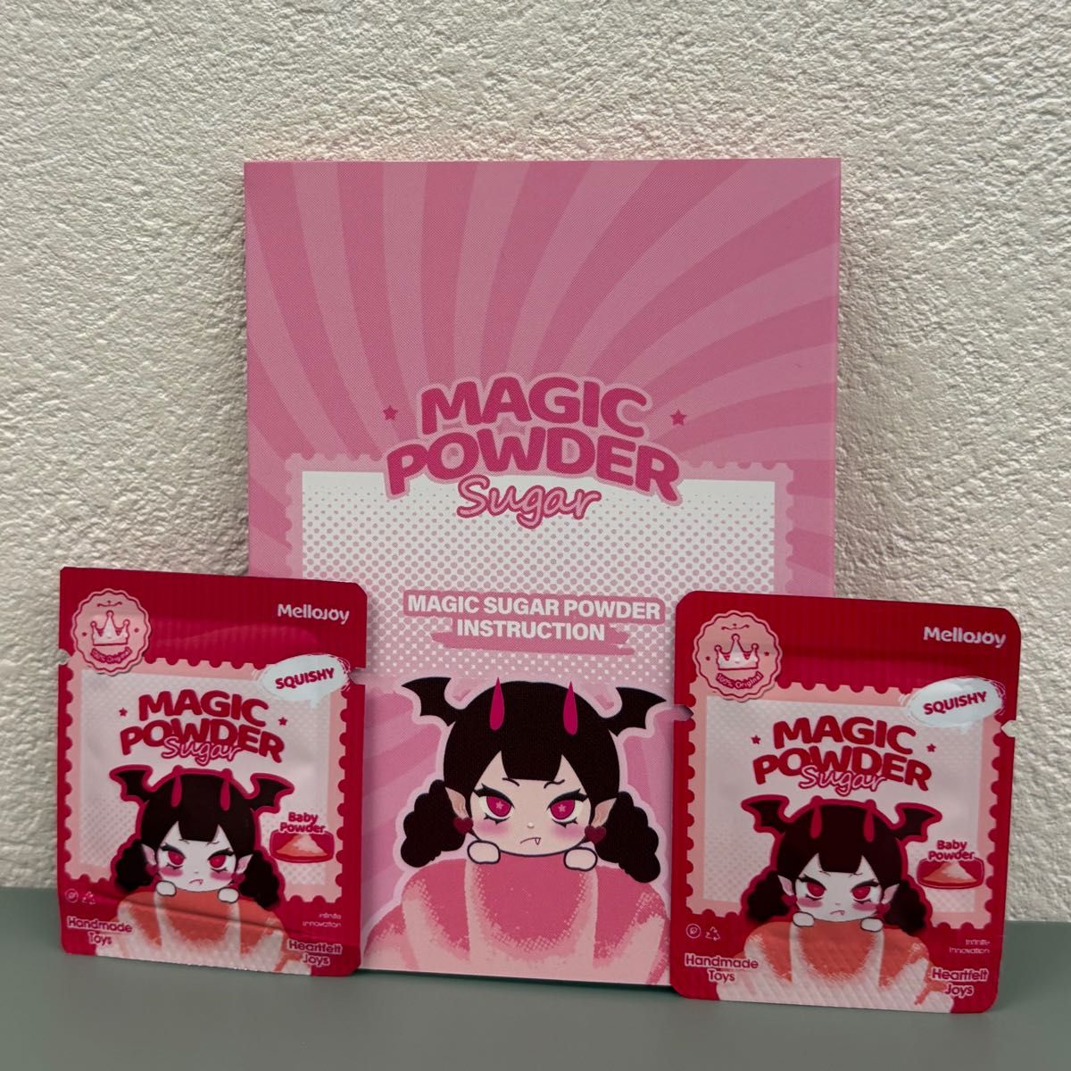 mellojoy メロジョイ スクイーズ マジックパウダー2つ 入れ替え袋2枚