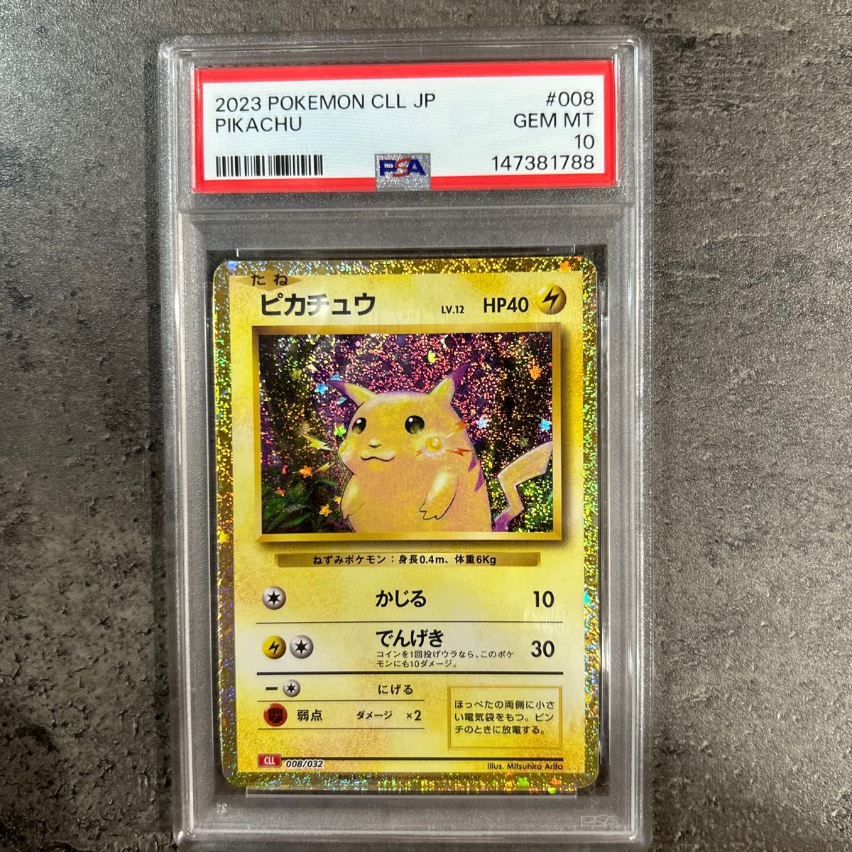 PSA10 ピカチュウ 2023 POKEMON CLL JP GEM MT 10 ポケモンカード