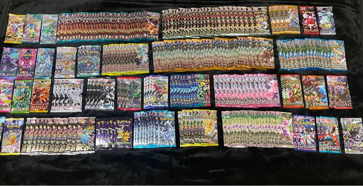 ポケモンカードまとめ売り 未開封パックセット 引退品 (値下げ不可