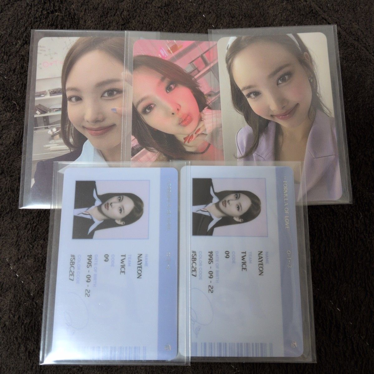 TWICE トレカ formula of love