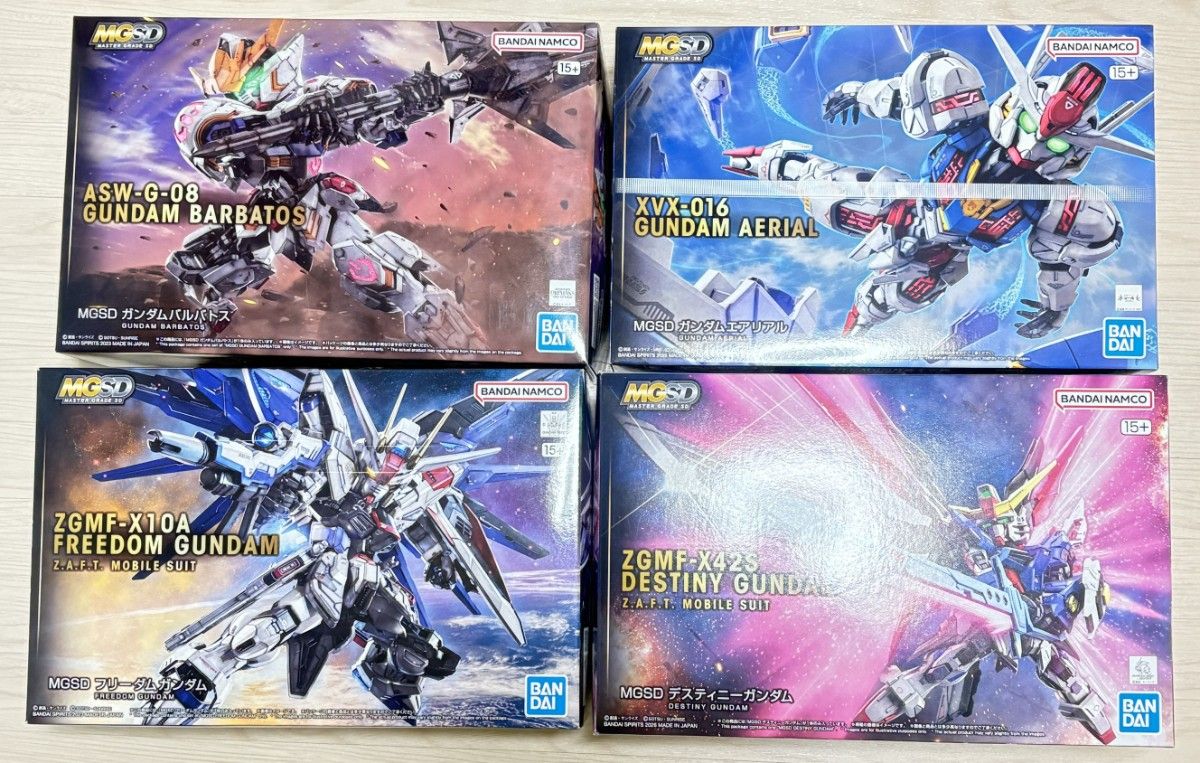 MGSD フリーダムガンダム ガンダムバルバトス | Shop at JDirectItems