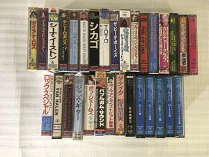 80s洋楽その他　カセットテープ33本セット