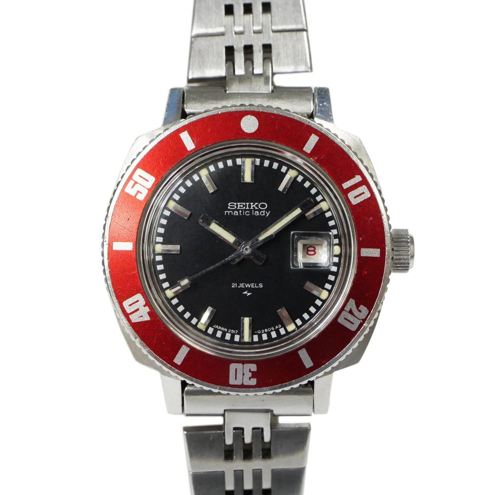 68年製/自動巻き/稼働 セイコー マチックレディー デイト 2517-3260 SEIKO 2517