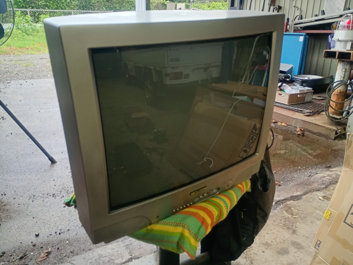 ブラウン管テレビ 三菱