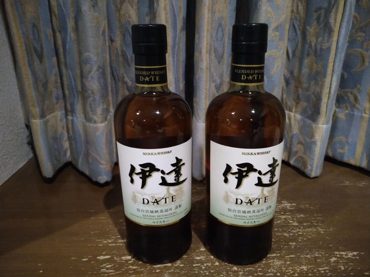 ニッカウヰスキー ニッカ ウイスキー 伊達 2本セット 箱無し NIKKA